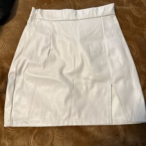 SHEIN White Mini Skirt
